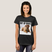MASTIFF DOG FUNNY T - SHIRT (Vorne ganz)