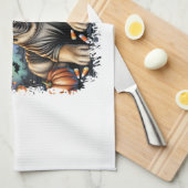 Mastiff Dog Halloween Square Geschirrtuch (Viertel Falte)