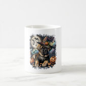 Mastiff Dog Halloween Square Kaffeetasse (Mittel)
