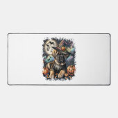 Mastiff Dog Halloween Square Schreibtischunterlage (Vorderseite)