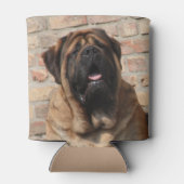 Mastiff englische Dogge Dosenkühler (Rückseite)