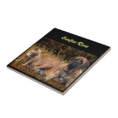 Mastiff  englische Dogge Fliese (Seite)