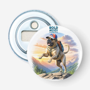 Mastiff englische Dogge im Gebirge Urlaub Flaschenöffner
