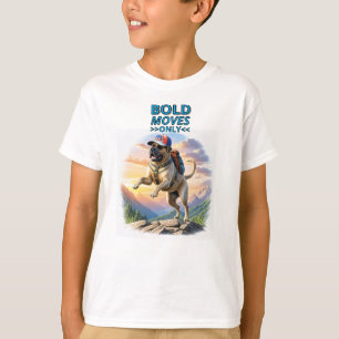 Mastiff englische Dogge im Gebirge Urlaub T-Shirt
