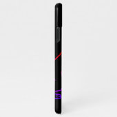 Mastiff englische Dogge Neon Comic Best Wishes iPhone Hülle (Rechte Seite)