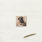 Mastiff englische Dogge Post-it Klebezettel (Auf Schreibtisch)