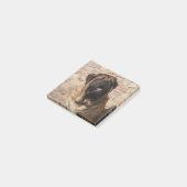 Mastiff englische Dogge Post-it Klebezettel (angewinkelt)