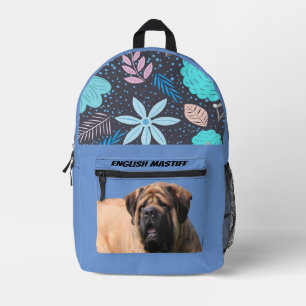 Mastiff englische Dogge Vatertag Bedruckter Rucksack