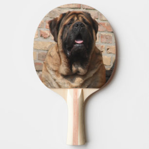  Mastiff englische Dogge Vatertag  Tischtennis Schläger