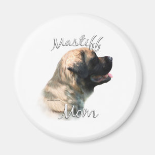 Mastiff (flauschig) Mama 2 Magnet