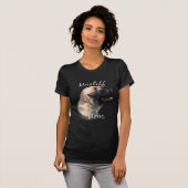 Mastiff (flauschig) Mama 2 T-Shirt (Vorne ganz)