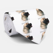 Mastiff (flauschig) Vater 2 Krawatte (Gerollt)
