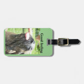 Mastiff Gepäckanhänger  Good feeling (Vorderseite horizontal)