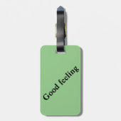 Mastiff Gepäckanhänger  Good feeling (Rückseite vertikal)