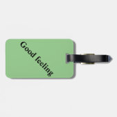 Mastiff Gepäckanhänger  Good feeling (Rückseite horizontal)