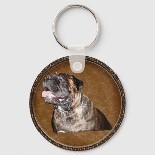 Mastiff-Geschenk-Schlüsselanhänger Bullmastiff Schlüsselanhänger