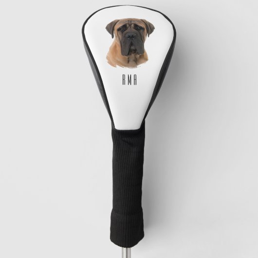 Mastiff Golf Headcover (Vorderseite)