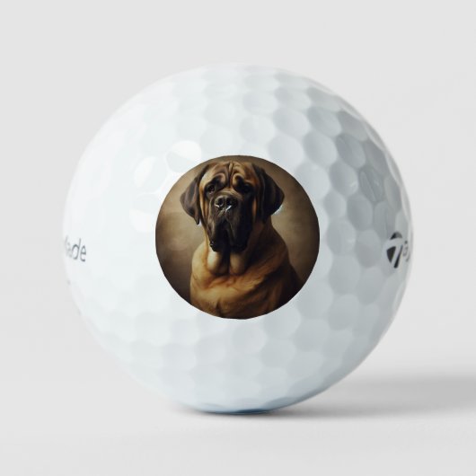 Mastiff Golfball (Vorderseite)