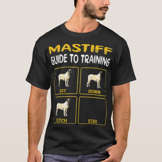 Mastiff Guide to Training Dog Obedience T-Shirt (Vorderseite)