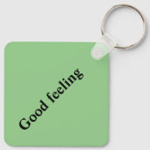 Mastiff Gute Gefühl Schlüsselanhänger (Rückseite)