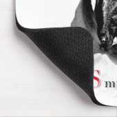 Mastiff Happy Face Mousepad (Ecke)