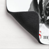 Mastiff Happy Face Mousepad (Ecke)