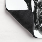 Mastiff Happy Face Mousepad (Ecke)