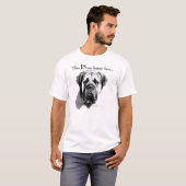 Mastiff Happy Face T-Shirt (Vorne ganz)