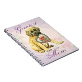 Mastiff Hearts Mama Notizblock (Rechte Seite)
