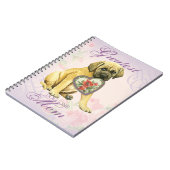 Mastiff Hearts Mama Notizblock (Linke Seite)
