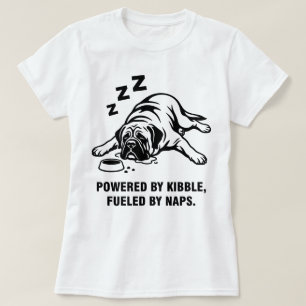 Mastiff-Hund lustig faul T-Shirt