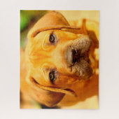 Mastiff Hund. Puzzle (Vertikal)