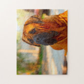 Mastiff Hund. Puzzle (Vertikal)