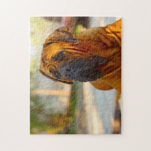 Mastiff Hund. Puzzle (Vertikal)