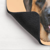 Mastiff in Graduation Cap Funny Dog Mousepad (Ecke)