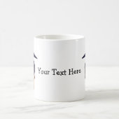 Mastiff in Graduation Cap Niedlich Personalisiert Kaffeetasse (Mittel)