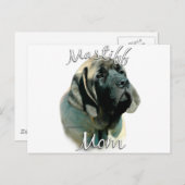 Mastiff (Jungtier) Mama 2 Postkarte (Vorne/Hinten)