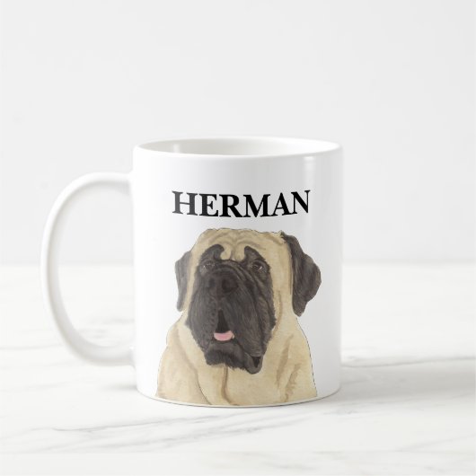 Mastiff Kaffeetasse (Links)