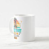 Mastiff Lover Funny Mastiff Dog Retro  Kaffeetasse (Vorderseite Links)