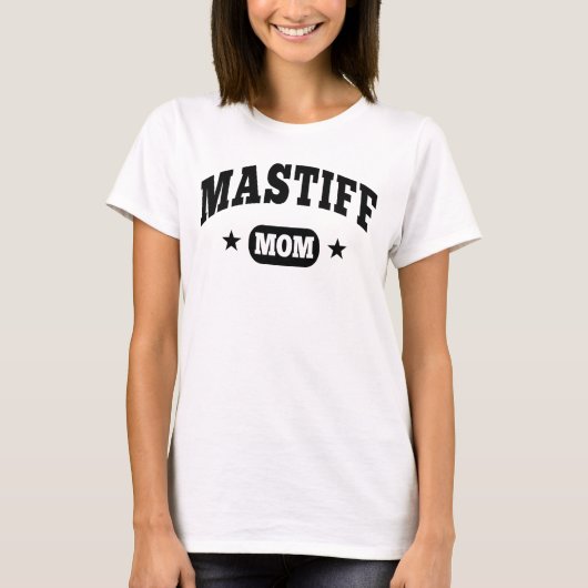 Mastiff-Mama T-Shirt (Vorderseite)