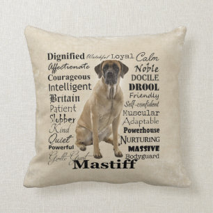 Mastiff-Merkmal-Kissen Kissen