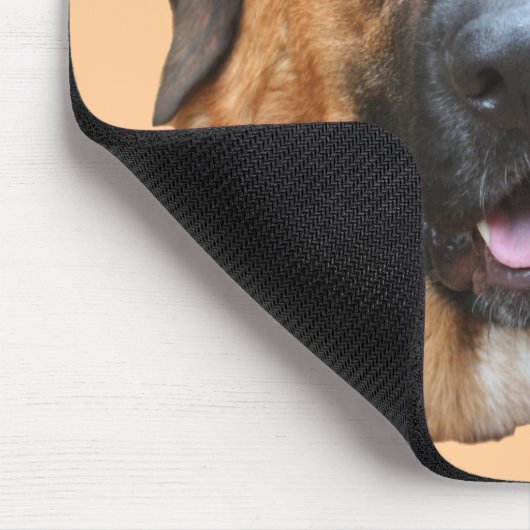 Mastiff Mix Dog Mousepad (Ecke)