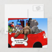 Mastiff Moving & Storage Postkarte (Vorne/Hinten)