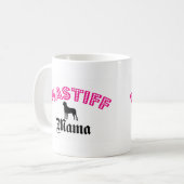 Mastiff-Mutter Kaffeetasse (Vorderseite Links)