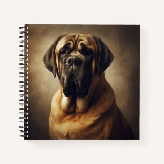 Mastiff Notizblock (Vorderseite)