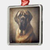 Mastiff Ornament Aus Metall (Links)