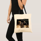 Mastiff-Paar-Tasche Tragetasche (Vorderseite (Produkt))