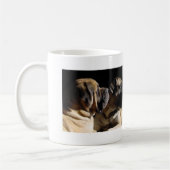 Mastiff-Paar-Tasse Kaffeetasse (Links)