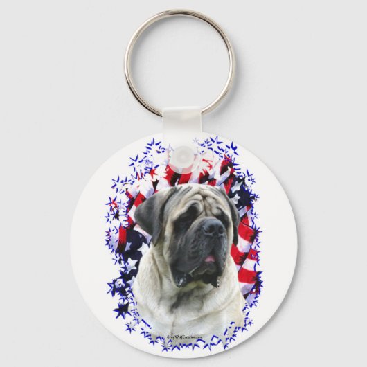 Mastiff Patriot 1 Schlüsselanhänger (Vorderseite)