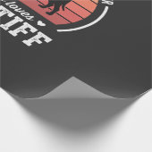 Mastiff-Physiklehrer-Hundefreund Geschenkpapier (Ecke)